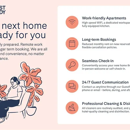 شقة Guestready - Beau Sejour A La Croix-rousse *